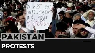 Thousands protest increased border violence in Pakistan