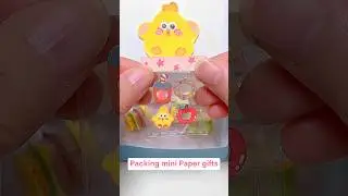 DIY mini Paper gifts ideas #papercraft  #papergiftbox  #papercrafts  #diypapercraft  #cutecraft