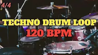TECHNO DRUM LOOP 120 BPM