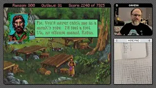 Conquests of the Longbow &ndash; Part 4 &ndash; DOS point-and-click adventure from Christy Marx