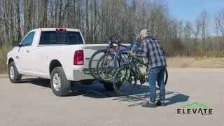 Elevate Outdoor Deluxe Steel Hitch Bike Rack &ndash; 3 Bike