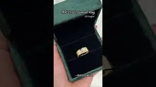 💎 18 KT Gold Diamond Ring Worldwide Shipping Available📲 DM or WhatsApp to Order:📞 +1 647-833-4036