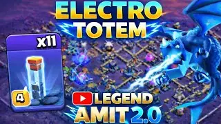 TH18 Mas Electro Dragon + Totem Spells Strategy | Electro 32 Ranked Battle Attack | Clash of Clans