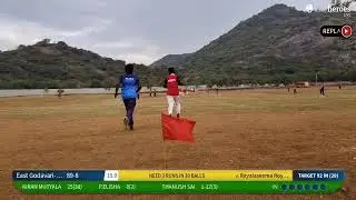 Rayalaseema Royals vs East Godavari-3 Elites live cricket match | Bhashyam Premier League Season 2 l