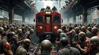 Zombie Horde Attacks Red Metro! Pure Horror on Tracks 😱🧟&zwj;♂️