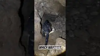 Exploring Abandoned Cave😱 #urbex #cave #explore #abandoned #adventure #deep #underground #shorts