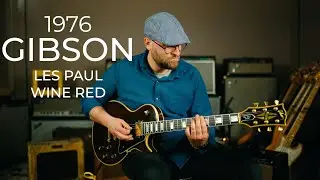 Gibson Les Paul 1976 Wine Red and Fender Deluxe Reverb 1966