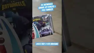 DC Batwheels Kinder Joy #kinderjoy #kinderjoytoys #surpriseeggs #batwheels