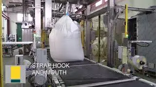 HIGH SPEED FIBCBIG BAG Automatic sealing unit pneumatic conveyor TPBE