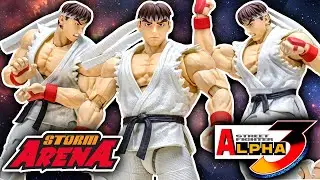 STORM ARENA STREET FIGHTER ALPHA 3 RYU FIGURE REVIEW! FULL COMPARISONS! WATCH BEFORE YOU BUY THIS!