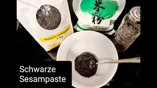 DIY: Schwarze Sesampaste selber machen