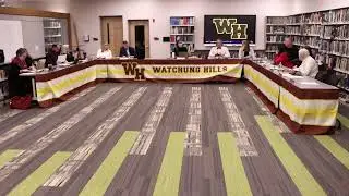 January 20, 2026 | WHRHS Board of Education Meeting