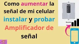 📶instalar amplificador de red,SE&Ntilde;AL celular 2025/instalar repetidor/Como aumentar la se&ntilde;al CELULAR