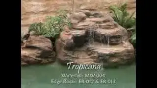 Swimming Pool Tropicana Waterfalls Kit