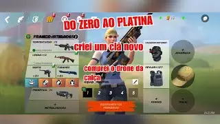 GUNS OF BOOM CRIEI UM CL&Atilde; NOVO COMPREI O DRONE DO ZERO AO PLATINA