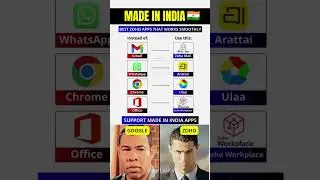 Google vs Zoho: Made in India Apps 🇮🇳 vs Global Giant 🌍