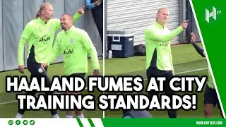 Cherki & Rodri BACK as Haaland vents FRUSTRATION in training | Monaco v Man City