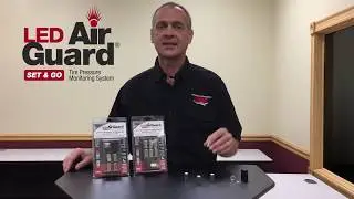 RealWheels LED AirGuard Set & Go Tire Pressure Monitoring System