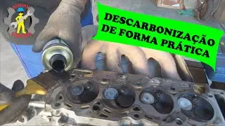 DESCARBONIZAÇÃO DE CABEÇOTE, QUAL PRODUTO USAR? COMO DESCARBONIZAR UM MOTOR, PISTÃO. BORRA DO MOTOR.