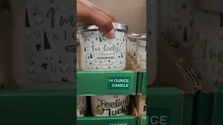🍀🕯 New Aldi Candles!! #new #candle #home #fragrance #shopping #affordable #aldi #today #shorts