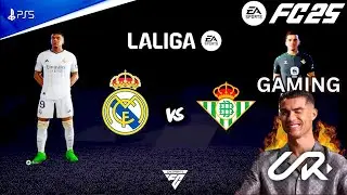 I played  REAL MADRID 2 - 0 REAL BETIS | HIGHLIGHTS LALIGA EA SPORTS