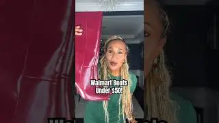 Fall Boot under $50?! | Walmart Scoop Boots!