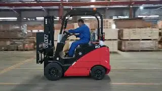 VLIFT specialized forklift for cold storage frozen warehouse of fruits, seafood, meat, etc.