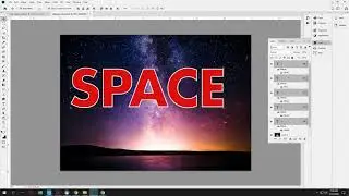 Photoshop Text Clipping Mask: Placing Multiple Images In Text With Photoshop