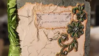 The Naturalists Library Junk Journal Flip Through