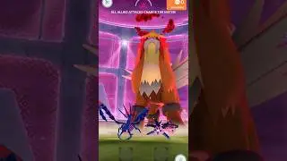 Using New Eternatus Against Dynamax Entei in Pokemon GO