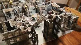 warcry 5 sets of terrain on one board