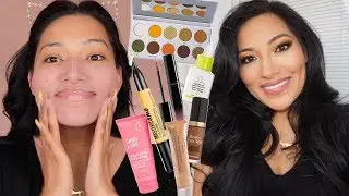 GRWM: EASY GLOWY MAKE UP LOOK  TALK THROUGH - Alexisjayda