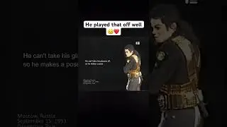 MICHAEL JACKSON DANGEROUS TOUR FAIL JAM LIVE | HE TRIED TO SAVE HIS GLASSES 😂
