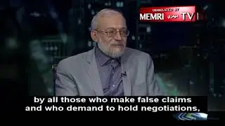 Senior Iranian Official Mohammad-Javad Larijani Compares IAEA Inspectors to Cockroaches