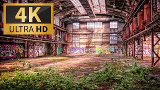 4K VIDEO CITY / Abandoned buildings / 4K ULTRA HD TV