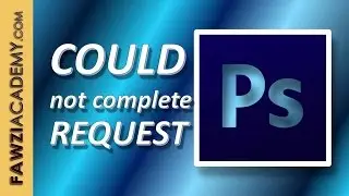 photoshop could not complete your request because of program error