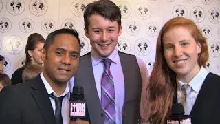 MATTHEW J. EVANS w/ TYRONE TANN & COURTNEY PHILLIPS - 35th Annual Young Artist Awards