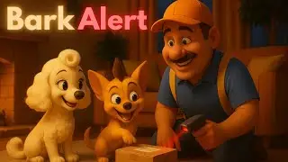 Dogs vs Delivery Guy?! 😂 | DJ Toby&rsquo;s &ldquo;Bark Alert&rdquo; Official Cartoon Music Video