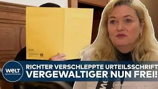 BERLIN: Fatale Justizpanne! &ndash; Vergewaltiger nun frei, weil Richter Urteilsschrift verschleppte!