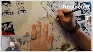 Ben Allen Inks Draws Episode 53 Working On A Project