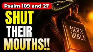 🔥6 Times Psalm 109 + 27, Break Curses & Shut Every Enemy Mouth #god #shorts