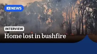 Man mourns loss of his home in Victoria bushfires | ABC NEWS