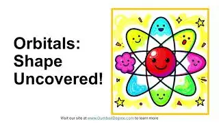 How does orbital angular momentum (l) affect orbital shape?