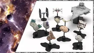 Magnetized Space Battle Terrain for Wargames (Kickstarter Trailer)