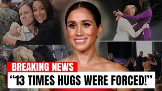 13 Times Meghan Markle Made AWKWARD Uncomfortable Hugs | Caught On Camera