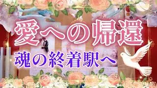 220.eriko耳olacle👼「愛への帰還💖魂の終着駅へ」神との統合✨道のり🌈癒しと希望が届きます💕✨🍀オラクル🔮ルノルマン💐タロット🃏🌈❤️