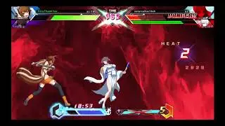 BLAZBLUE CROSS TAG BATTLE | Close Counter! | Online | Match #1