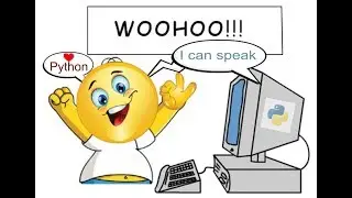 Make windows computer speak with Python
