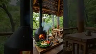 Rustic Outdoor Kitchen &ndash; Cooking with Fresh Farm Ingredients