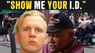 White Boy Shoots A Handicapped Black Veteran In The Chest In Broad Daylight!